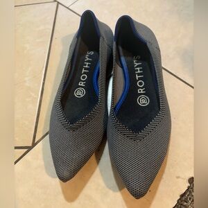Rothys point size 6 grey